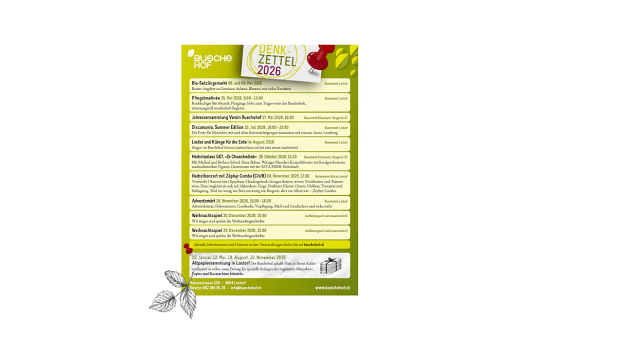 Denkzettel Bild 2026