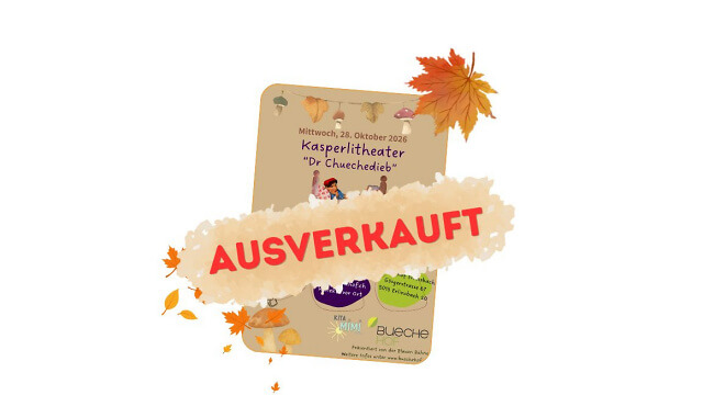 Kasperlitheater 2026 ausverkauft